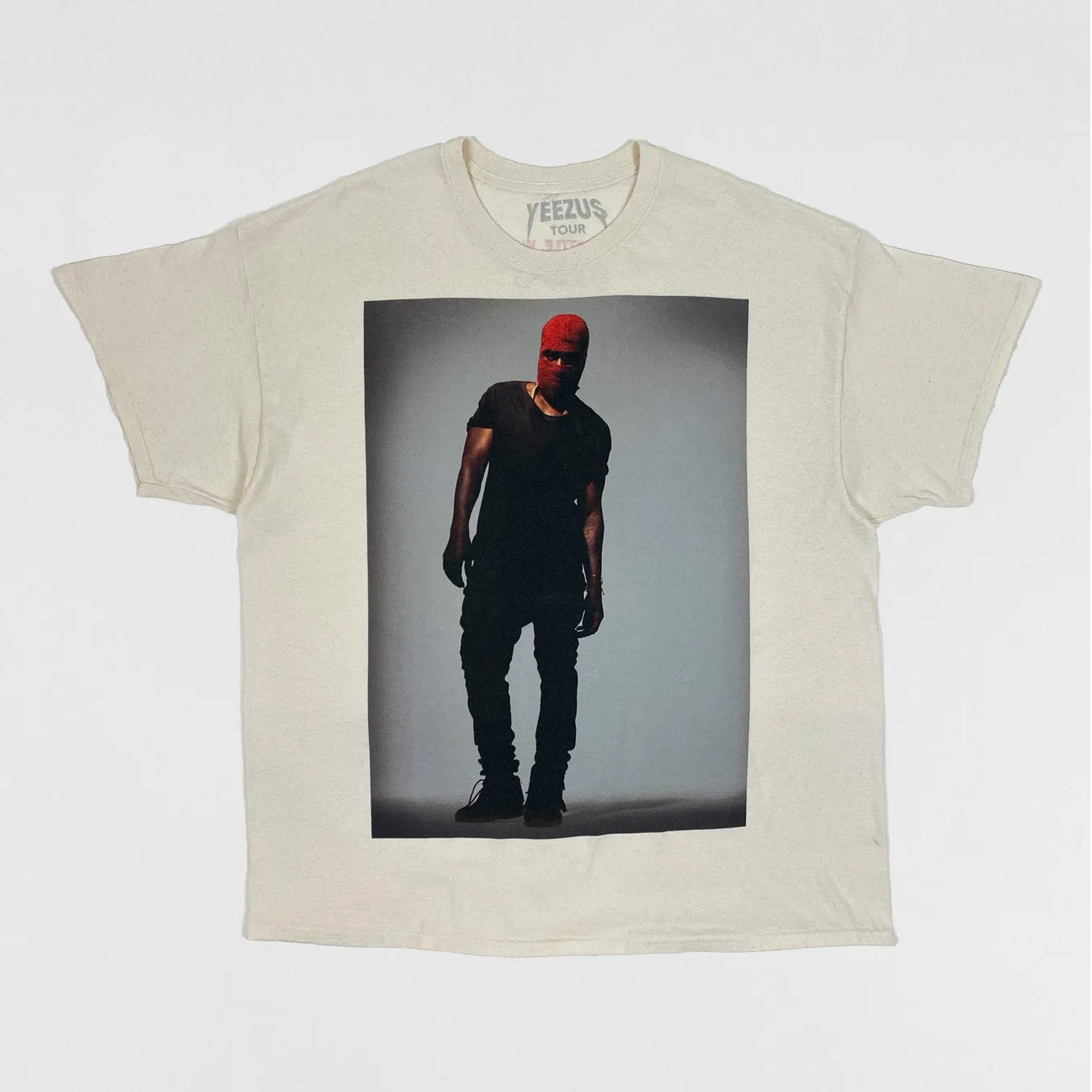 Yeezus Tour 2013 Beige Photo Tee By Nick Knight