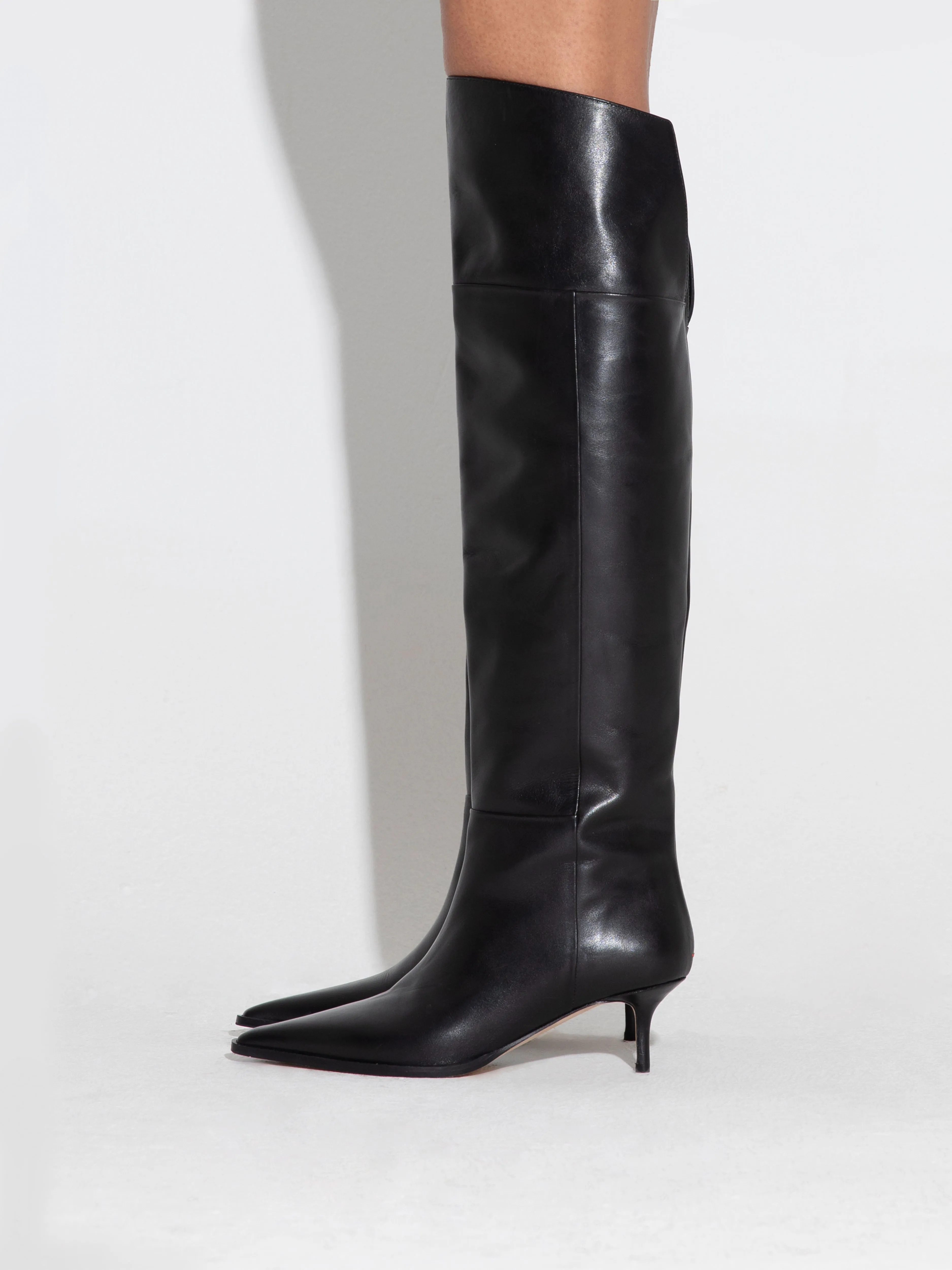 Zsazsa Leather Over-Knee Boots